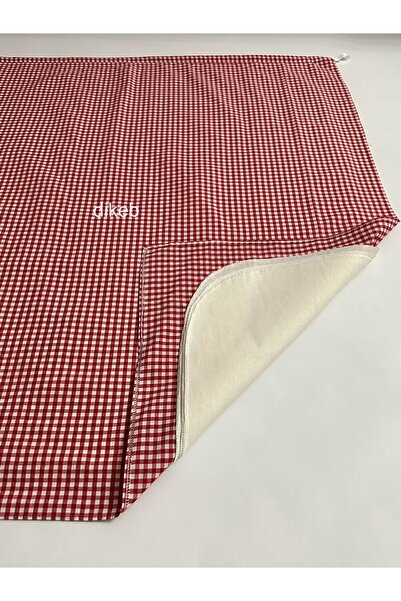 dikeb Yufka Kitabı/Hamur Açma Örtüsü Pötikare Desenli