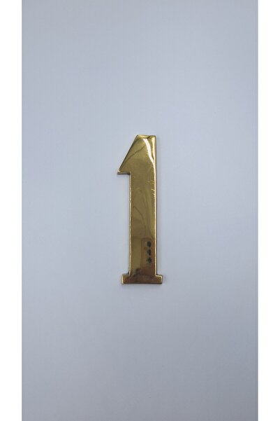 Kalender Döküm Brass Number 15 cm Nail No:1
