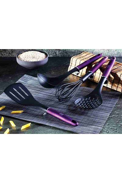 Berlinger Haus Kitchen utensil set 4 pcs Purple Eclipse Collection