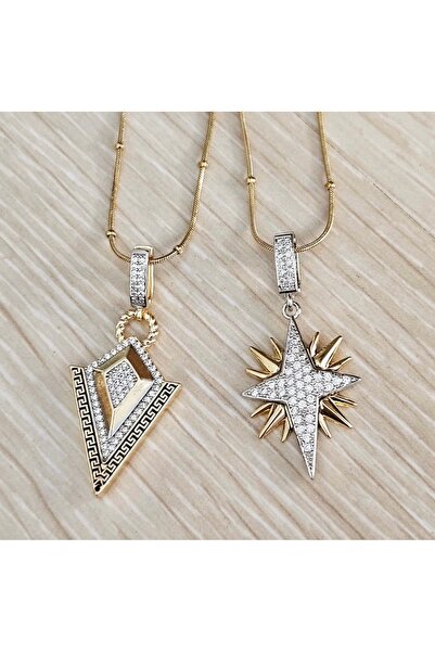 mibrillo Steel Double Necklace