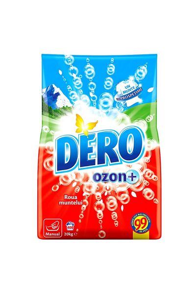 Dero MANUAL 20KG 2IN1 MOUNTAIN FRESHNESS 400SP