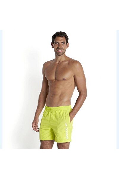 SPEEDO Scope Erkek Şort Mayo - Yeşil/beyaz