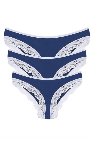 Celira Cotton 3-Piece Panties Saks 40258