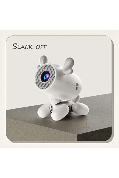 LENSUN DOG Taşınabilir Android Projeksiyon En Güncel Versiyon Wifi Destekli Akıllı Sinema Projektör Ultra