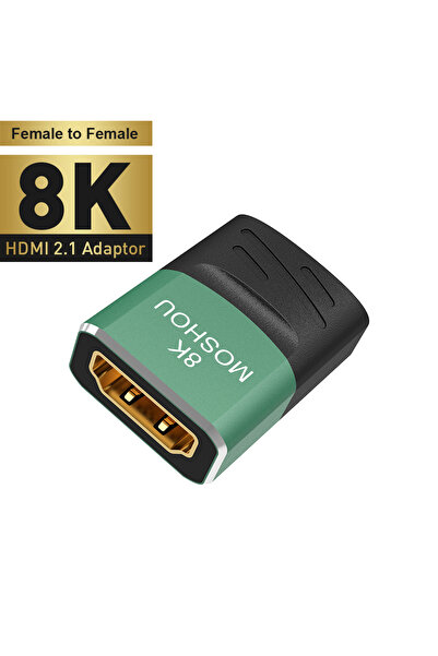 Choice محول كابل MOSHOU 8K HDMI 2.1 من أنثى إلى أنثى محول كابل ذكر إلى أنثى ل...