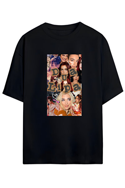 SVART WEAR Ekskluzivna unisex pamučna majica za fanove Dua Lipa