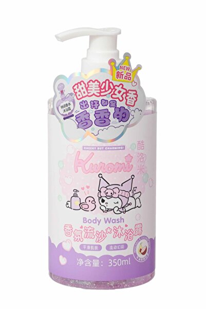 Miniso Sanrio Lisanslı Işıltılı Duş Jeli (Avokado & Hindistan Cevizi)