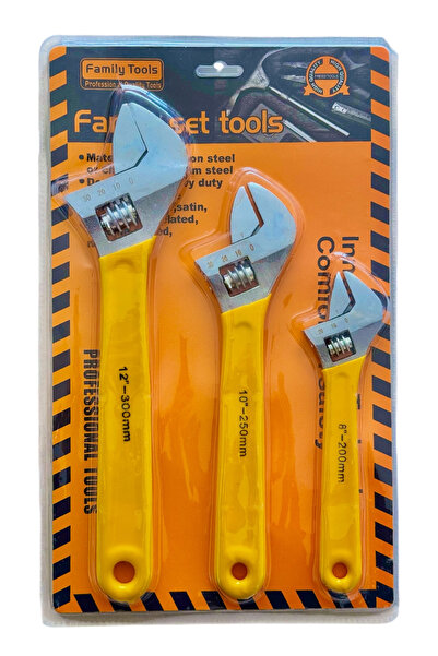 RAXTOR Frog Key Set English Key Set Frog 3-Piece 8''-10''-12'' Frog Key