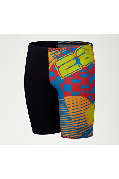 SPEEDO Allover Digital Jammer Kids Swimsuit