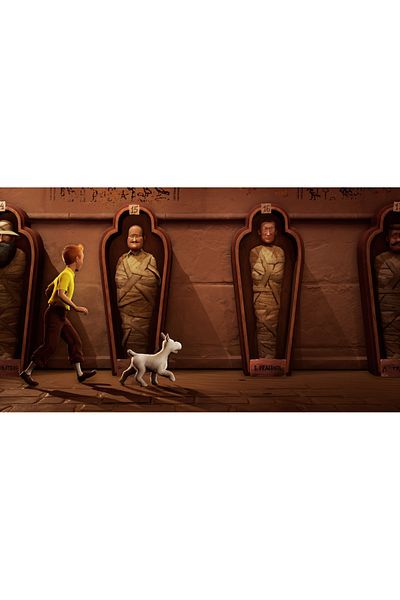 Microids Tintin Reporter The Cigars Of The Pharaoh Limited Edition Switch