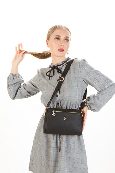 Newish Polo Geantă de umăr încrucișată pentru femei