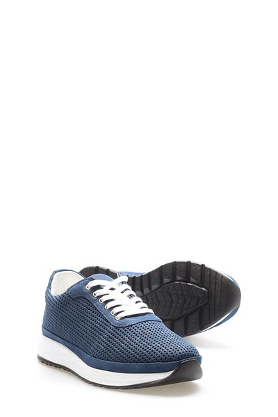 Ayakkabıhane Inside and Outside Genuine Nubuck Leather Denim Men's Casual Shoes Ah 088561314115