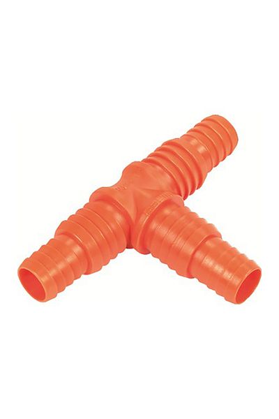 flores Plastic pipe hose coupling, T-shaped, MD33, 1/2" - 5/8
