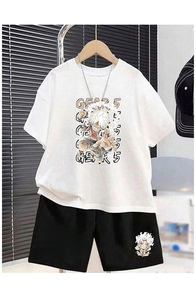 Massgai Unisex Kids Monkey D. Luffy Ομάδα Anime