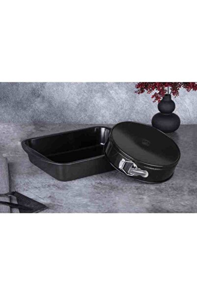 Berlinger Haus Titanium Non-Stick Baking Pan Set 2 Pieces Shiny Black Edition