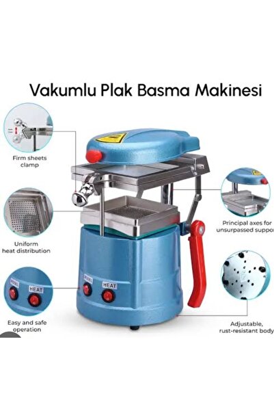 Vakumlu Plak Basma Makinesi (GECE PLAĞI BASMA MAKİNESİ)