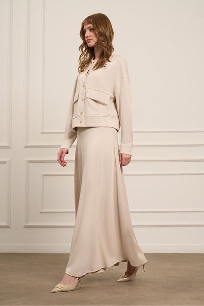 FTZ WOMEN Women's Skirt Suit Beige 31072