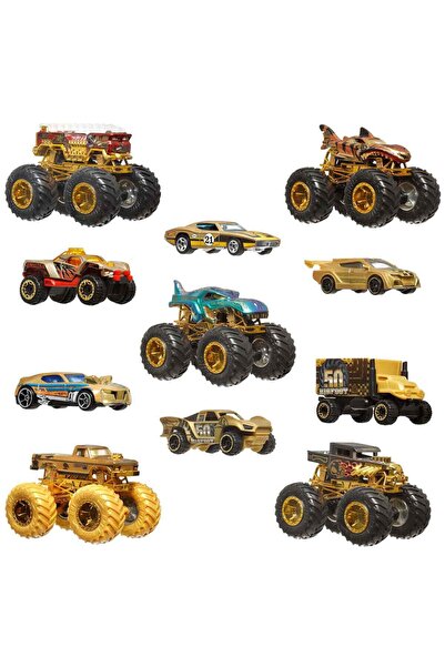 HOT WHEELS Monster Trucks Trophy Şampiyonları Arabalar ve Kamyonl