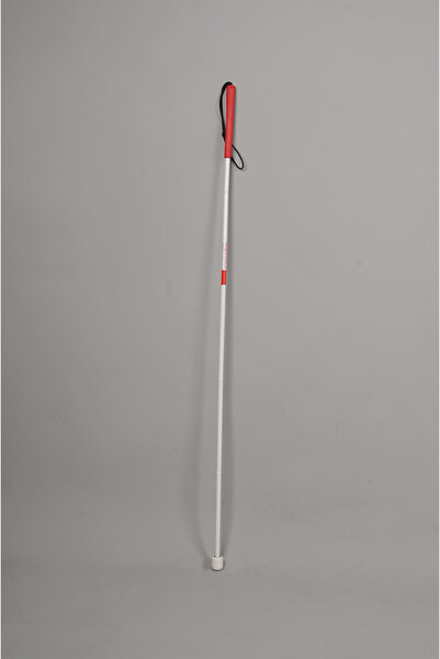 netgör Görme Engelliler İçin Beyaz Baston - Katlanabilir -145 cm-5 Parça