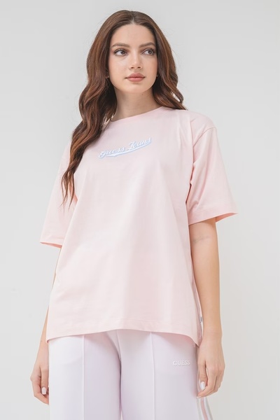 Guess Jeans Dámske ružové tričko g6r4 Guess jeans