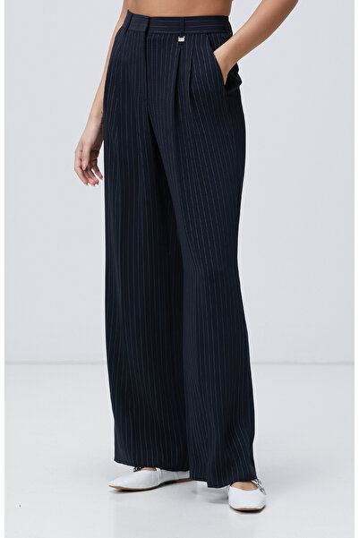 Network Lacivert Pantolon