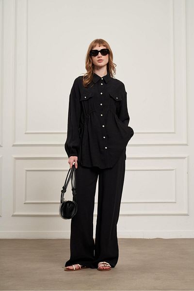 FTZ WOMEN Women's Trouser Suit Black 31078