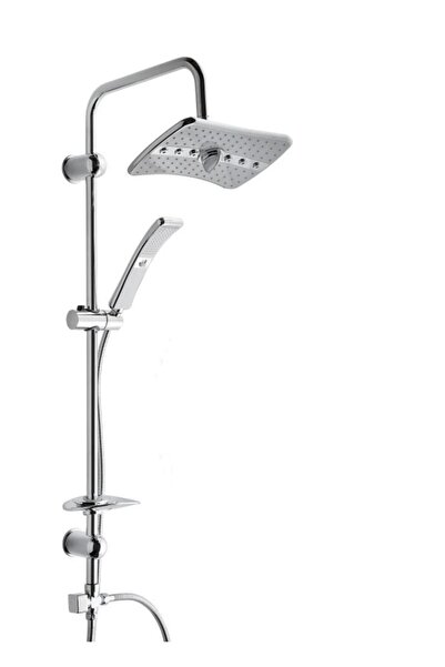 Vilas Denver Prinç Yönlendirici 360° Krom Hortum Fonksiyonlu Duş Seti