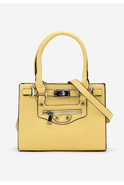 B T Shoes Geanta de mana Fernanda galbena