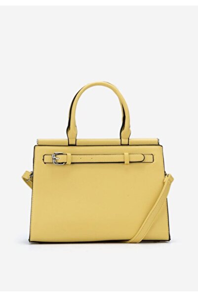 B T Shoes Geanta de mana Ximena galbena