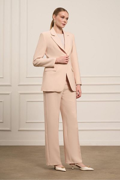 FTZ WOMEN Women's Jacket Suit Beige 31064