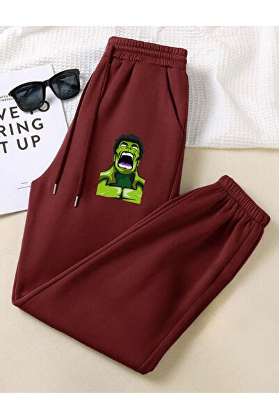 RPT MODA Comfortable Fit Leg Elastic Pocket Hulk Printed Jogger Bottom Tracksuit