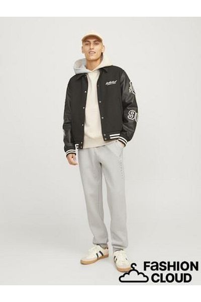 Jack & Jones بنطال رياضي رجالي - 2 خيوط بارزة