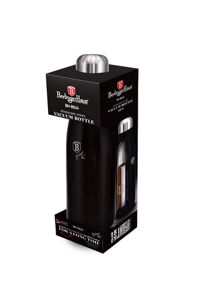 Berlinger Haus Stainless steel thermos bottle 0.5 l Matte Black Collection