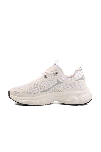 AYK'S White Mesh Men's Sports Shoes Ms-251-530 m