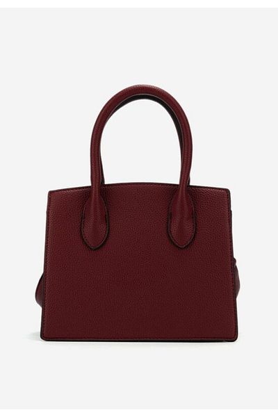 B T Shoes Farisa dark brown handbag