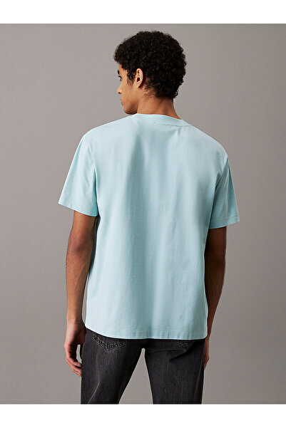 Calvin Klein Erkek Mint Yeşili Kısa Kollu Tişört