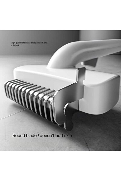 Exelox Tangle Detangling Comb Cat Dog Knot Remover One-Key Cleaning Stainless Steel Blade Hair Comb