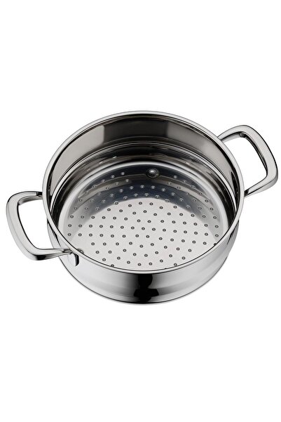 KELA Keck Lang Steam pot with lid 18/10 stainless steel FLAVORIA 20 cm set of 3 pcs