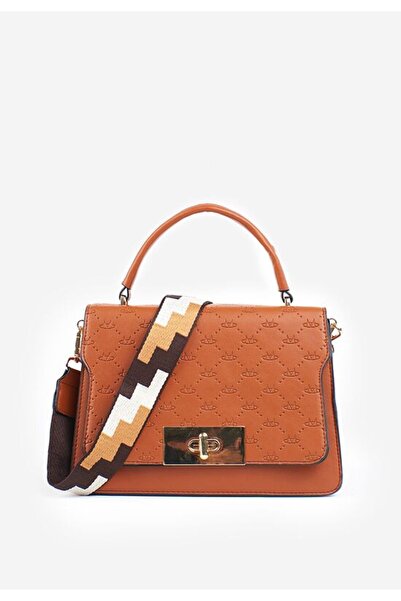 B T Shoes Geanta Crossbody Upscale camel