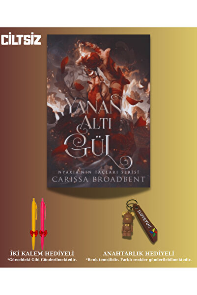Martı Yayınları Yanan Altın Gül - Ciltsiz - Carissa Broadbent - Hediyeli