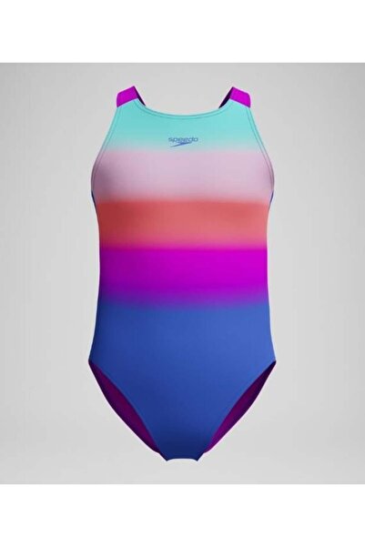 SPEEDO Printed Pulseback Kız Çocuk Mayo