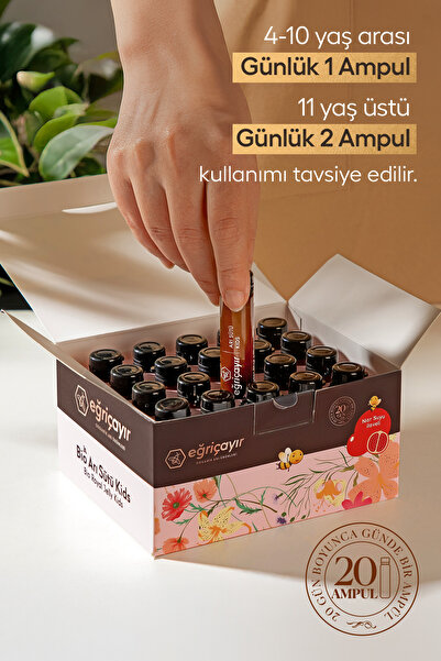 Eğriçayır Arı Sütü Kids (ORGANİK SERTİFİKALI)