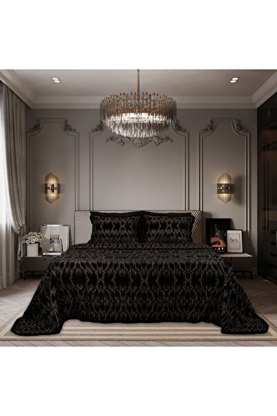 Lidoma Home طقم هاريسون سونيل ثنائي اللون أسود