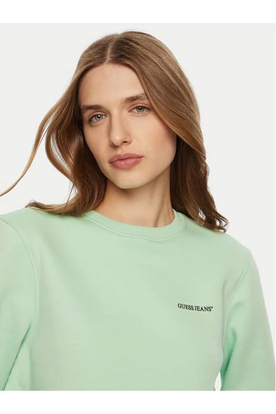 Guess Jeans Women's green sweatshirt kc811 Guess jeans