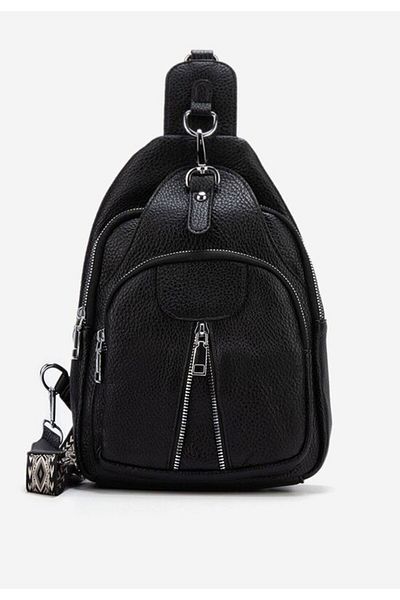 B T Shoes Rucsac dama Abbra negru