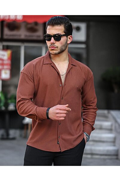 Miralbas Ribbed Ottoman Textured Shirt