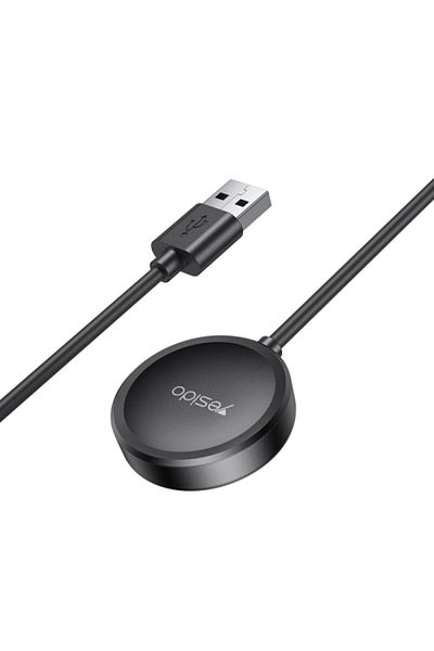 Yesido For Samsung Watch Yesido CA161 USB Magnetic Charger, Cable Length: 1m (Black)