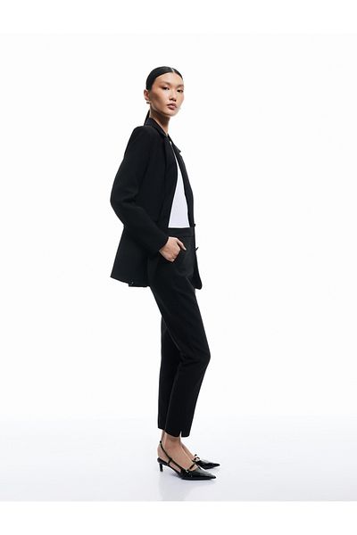 Koton High Waist Slim Fit Cigarette Pants