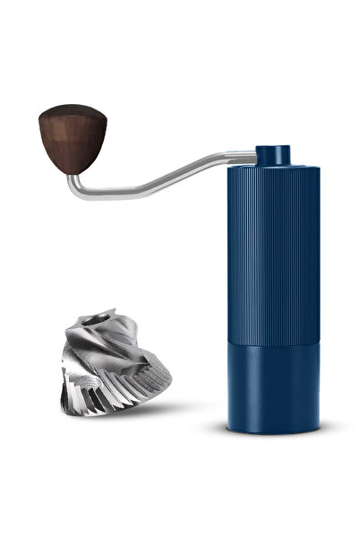 MIBRU Manual Coffee Grinder – Stainless Steel Burr Grinder for Espresso & Pou...