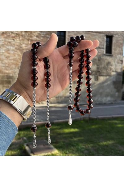 dergah tesbih سبحة صلاة عنبرية خاصة - للآباء